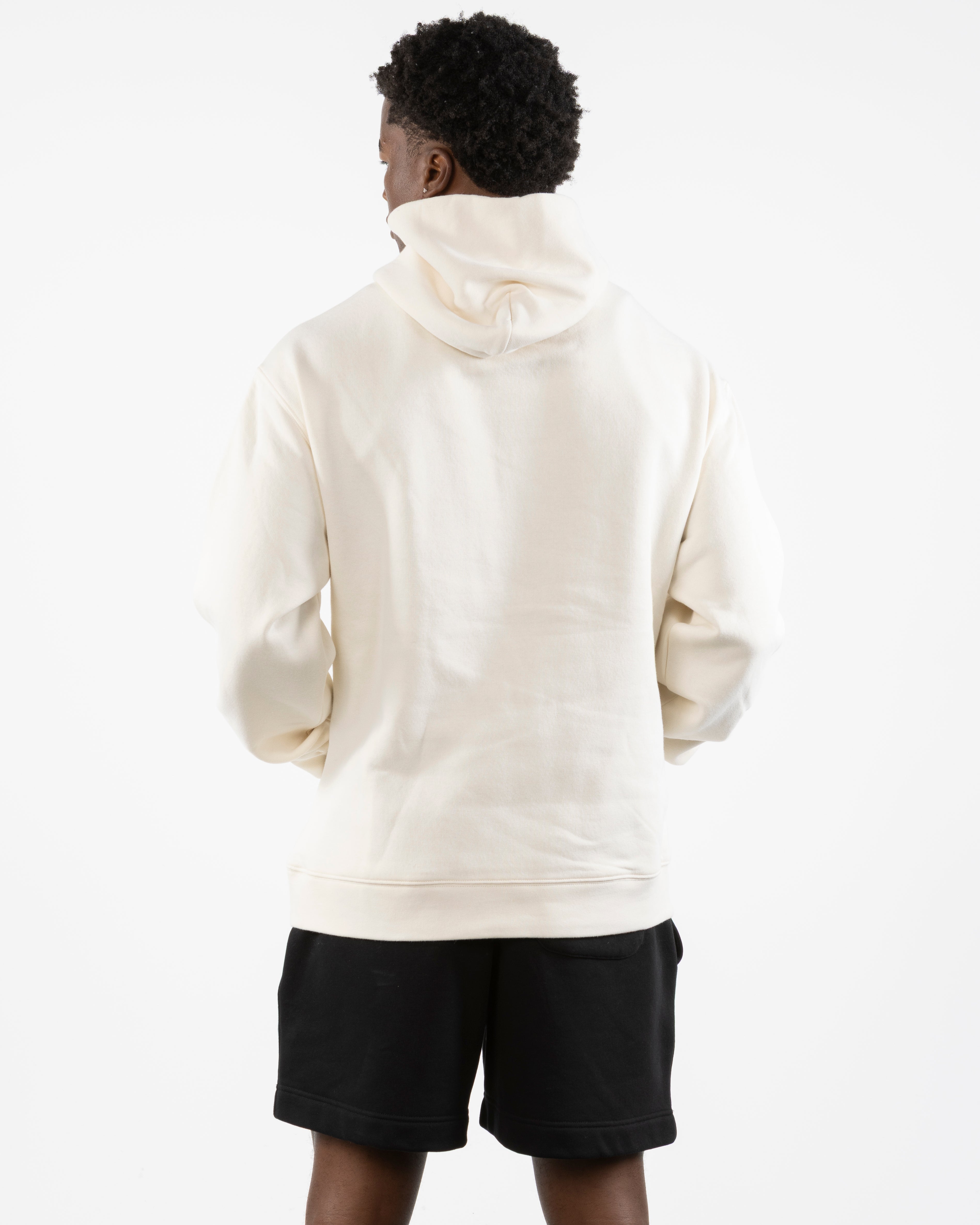The Mens Hoodie - Off White - PKPP - Left Chest & Back Stacked - Printed - Full Color