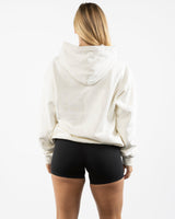 The Super Heavyweight Hoodie - Natural - DontKnow. - Upper Chest - EMB - Blue