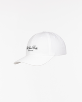 The Dad Hat - White - Training Club - Center Crown Stacked - Embroidered - Black