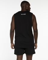 The Mens Classic Tank - Black - Bodyrok Employee - Left Chest & Back Neckline - Printed - Black
