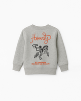 The Kids Crewneck - Heather - Raising Rock - Left Chest & Back Center - Printed - Full Color