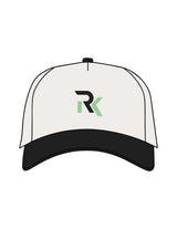 The Canvas Cap - Natural / Black - REKINECTED - Center Crown Icon - Embroidered - Full Color