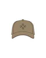 The Foam Trucker - Khaki - Core Reform - Center Crown Icon - Printed - Black