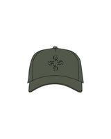 The Foam Trucker Hat - Cypress - Core Reform - Center Crown Icon - Printed - Black
