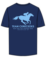 The Mens Tee - Cobalt - Bodi - Center Chest Star - Left Sleeve & Back Stacked - Printed - Baby Blue