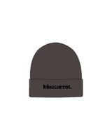 The Beanie - Dark Gray - BlueCarrot - Center Brim - Embroidered - Black