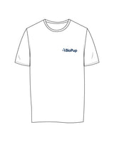 The Womens Tee - White - BioPup - Left Chest - Printed - Full Color