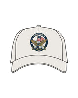 The Canvas Cap - Bone - Crossfit Trifecta - Center Front - Full Color