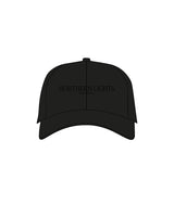 The Dad Hat - Black - Northern Lights - Center Crown - Embroidered - Tone on Tone