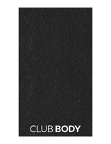 The Gym Towel - Black - Club Body - Front Bottom - EMB - White - The Gym Towel Bag - Black - Center Body - Printed - White