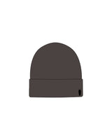 The Beanie - Dark Gray - BlueCarrot - Bottom Left Side - Embroidered - Black