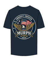 The Womens Tee - Navy - Crossfit Trifecta - Left Chest & Center Back - Full Color