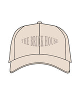 The Dad Hat - Stone - Brick House - Center - Bulge Text - Tone on Tone