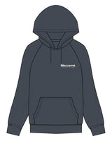 The Mens Classic Hoodie - Petrol - BlueCarrot - Left Chest & Hoodie - Printed - Off White