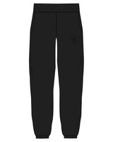 The Womens Sweatpants - Black - Northern Lights - Left Leg - Printed - Tone on Tone