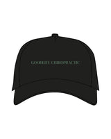 The Trucker Hat - Black - Goodlife Chiropractic - Center Crown - Embroidered - Evergreen