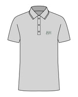 The Mens Polo - Heather - Brick House- Left Chest - Initial - Embroidered - Green