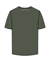 The Mens Tee - Cypress - BlueCarrot - Center Chest & Right Sleeve - Back Neckline - Printed - Off White