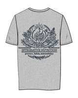 The Womens Tee - Heather - UCSD Health - Center Chest & Full Back "NUTRITION" - Navy