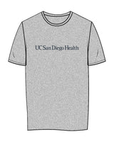 The Womens Tee - Heather - UCSD Health - Center Chest & Full Back "NUTRITION" - Navy