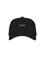 The Dad Hat - Black - SUVA - Center Crown - Embroidered - White