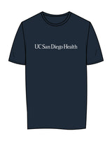 The Womens Tee - Navy - UCSD Health - Center Chest & Full Back "NUTRITION" - White