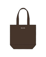 The Promo Tote Bag - Chocolate - SUVA - Top Body - Printed - White
