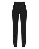 The Basic Legging - Black - BlueCarrot - Back Waistline - Printed - White