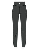 The Basic Legging - Pebble - BlueCarrot - Back Waistline - Printed - White