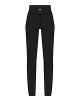 The Basic Legging - Black - Reckless Ride - Back Waistline - White