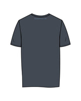 The Womens Tee - Petrol - BlueCarrot - Center Chest Stacked & Right Sleeve - Back Neckline - Printed - Blue