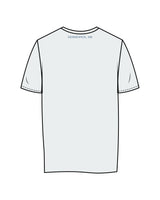 The Womens Tee - Seafoam - BlueCarrot - Center Chest Stacked & Right Chest -  Back Neckline - Printed - Blue