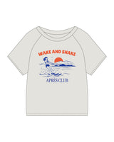 The Kids Heavyweight Tee - Washed Bone - Lagree Tahoe - Front Chest - Printed - Full Color
