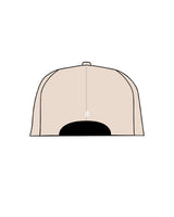 The Dad Hat - Stone - Solos Pilates - Front Text & Back Initial - White