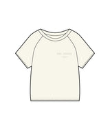 The Kids Tee - Bone - One Soccer - Left Chest & Back Center - Tone on Tone