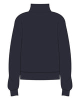 The Womens 1/4 Zip - Navy - MD Hyperbaric - Left Chest - Printed - White