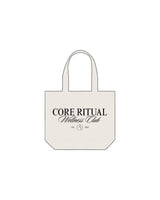 The Tote Bag - Natural - Core Ritual - Center Body - Printed - Black
