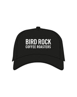 The Canvas Cap - Black - Bird Rock Coffee - Center Stacked - White