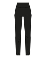 The Basic Legging - Black - Sweatshack - Back Waistline - Printed - Black