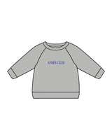The Kids Crewneck - Heather - Lagree Tahoe - Center Chest & Back Image - Printed - Full Color