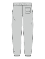 The Womens Sweatpants - Storm - Karve Lagree Fit - Back Pocket - Embroidered - Black