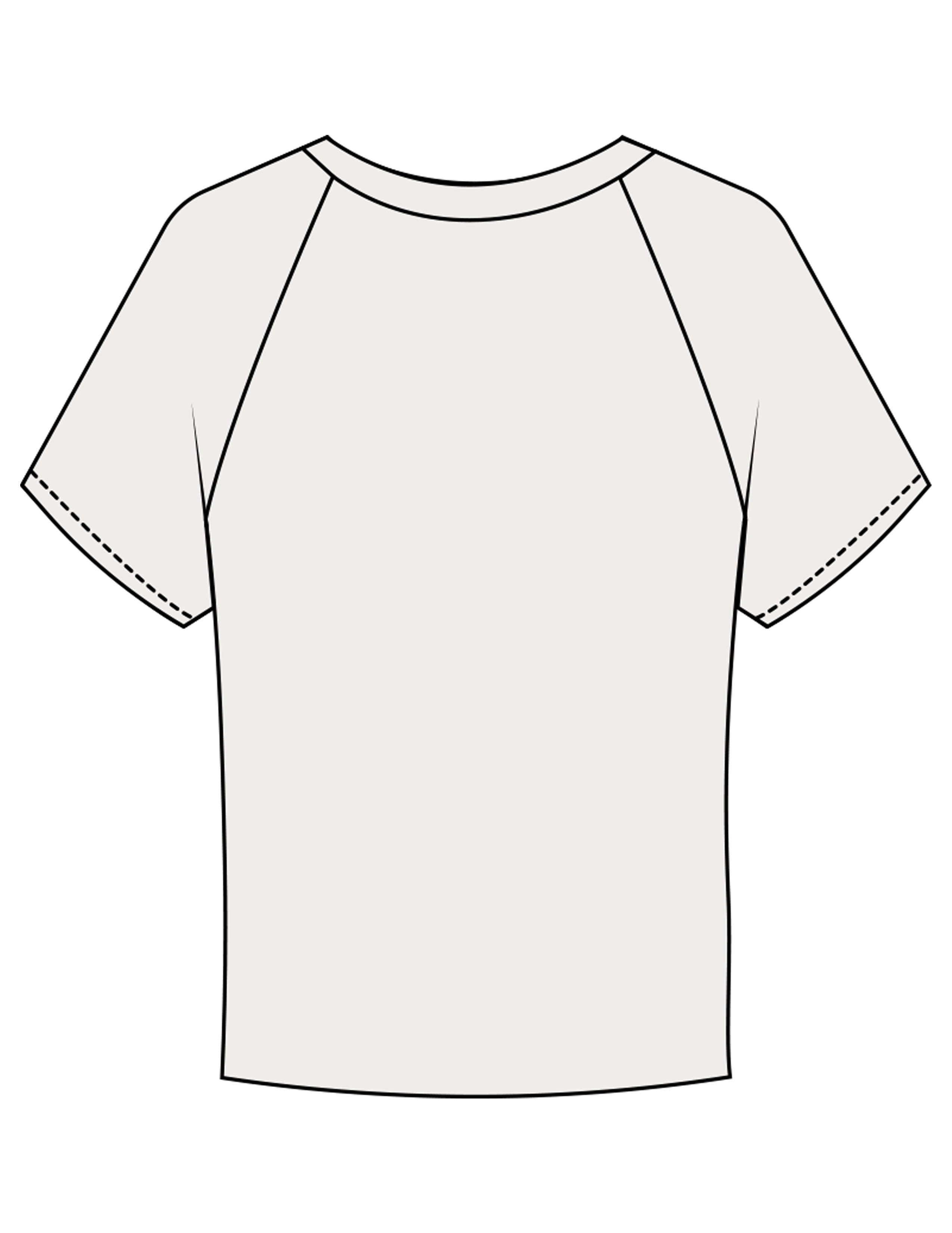 The Micro Rib Baby Tee - Natural - Carriage House -Center Chest Stacked - Printed - Navy
