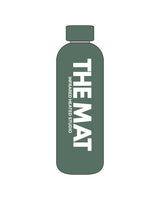The Water Bottle - Forest - MAT - Center Stacked - Printed - White