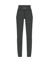 The Basic Legging - Pebble - Pulse 712 - Center Back Waistline - Printed - White
