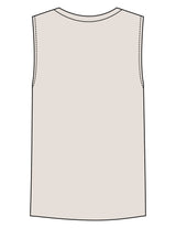 The Mens Tank - Off White - XGT Fitness - Center Chest Round - Printed - Full Color