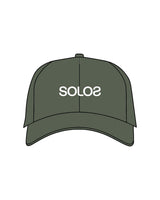 The Dad Hat - Cypress - Solos Pilates - Center "Solos" & Back "S" - White
