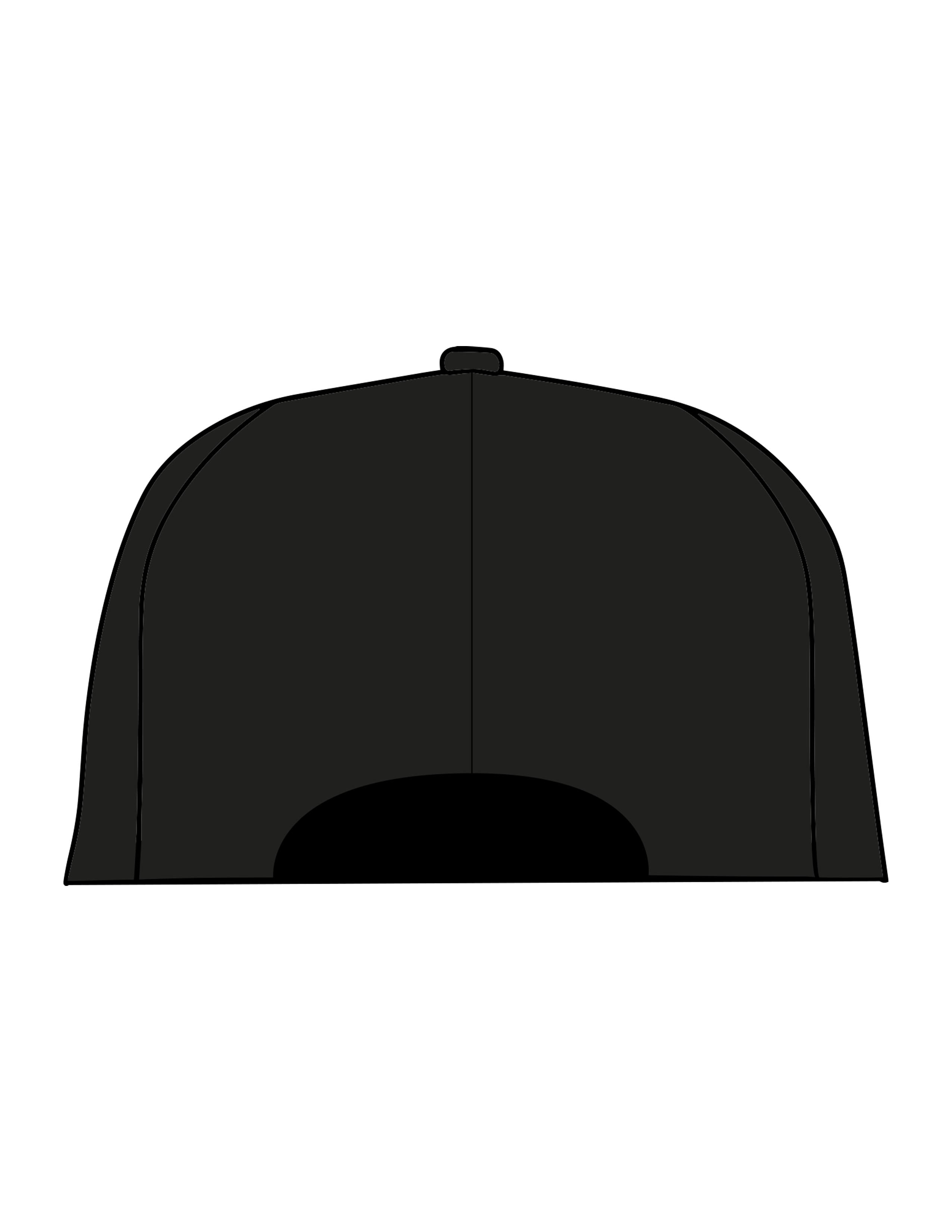 The Dad Hat - Black - The Studio MDR - Center Crown (mdr) - EMB - Tone on Tone