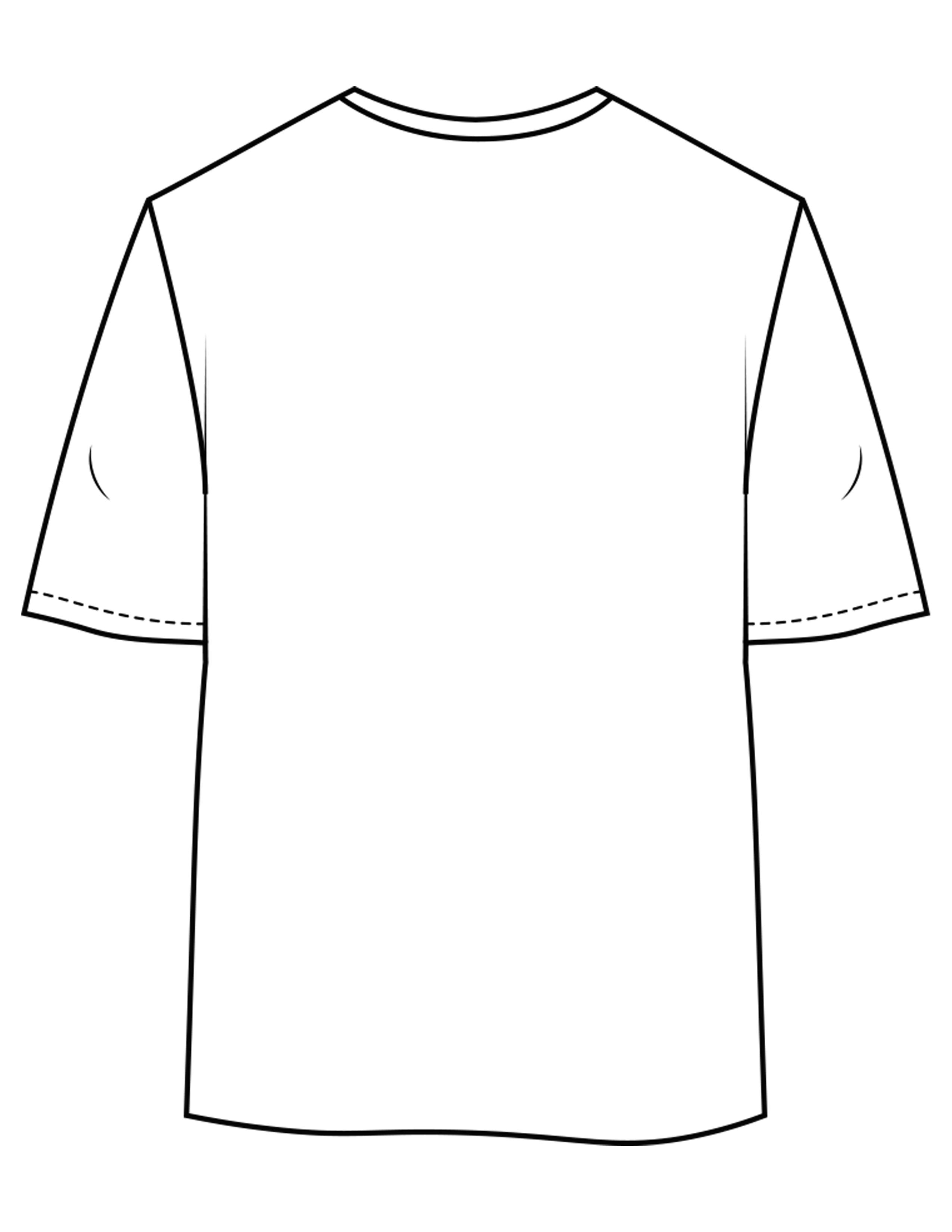 The Womens Oversized Tee - White - Megabarre - Center Chest - Printed - Full Color