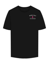 The Mens Tee - Black - BHF BCA2026 - Left Chest & Back Stacked - Printed - Full Color