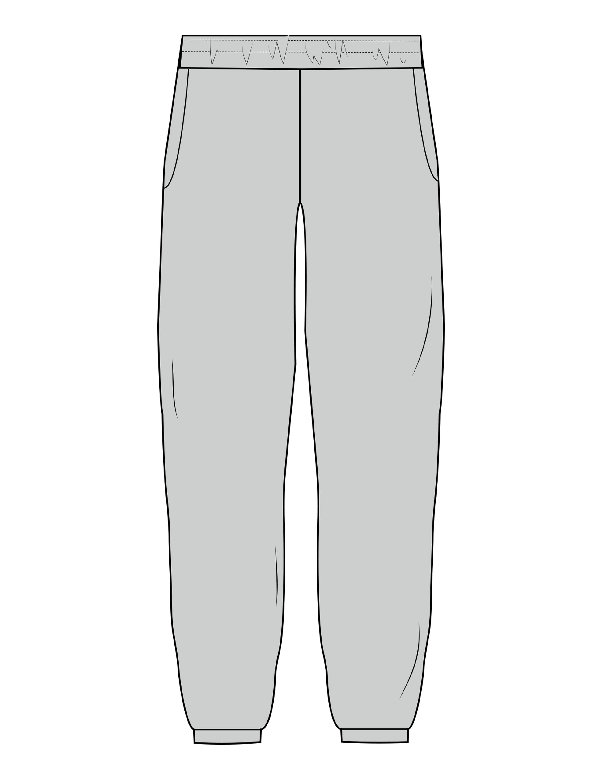 The Womens Sweatpants - Storm - Karve Lagree Fit - Back Pocket - Embroidered - Black